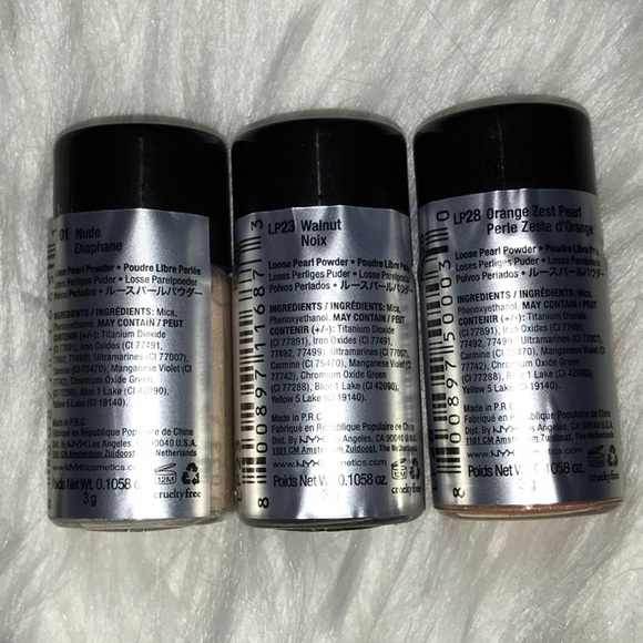NYX Ultra Pearl Mania Pigment Bundle of Three #WS - Picture 3 of 3